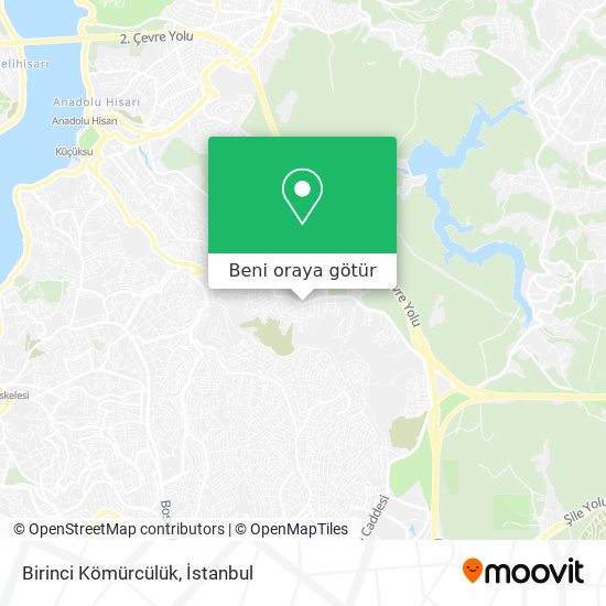 Birinci Kömürcülük harita