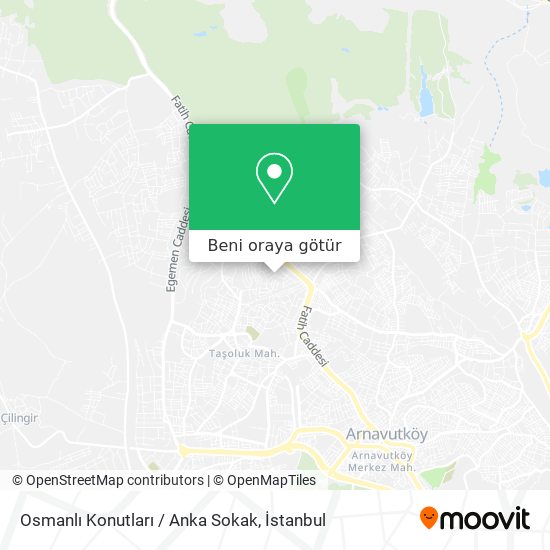 Osmanlı Konutları / Anka Sokak harita