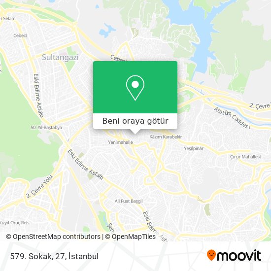 579. Sokak, 27 harita