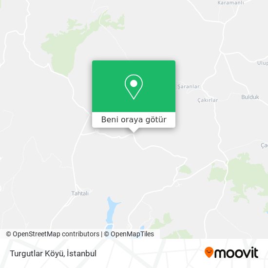 Turgutlar Köyü harita