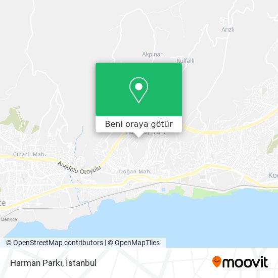 Harman Parkı harita