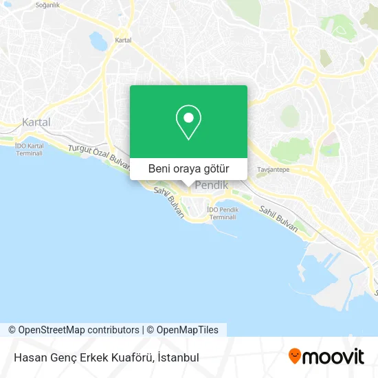 Hasan Genç Erkek Kuaförü harita