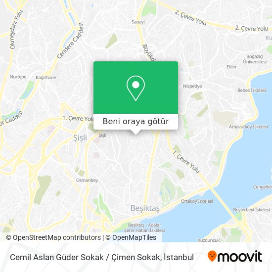 Cemil Aslan Güder Sokak / Çimen Sokak harita