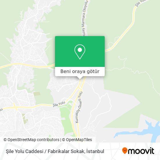 Şile Yolu Caddesi / Fabrikalar Sokak harita
