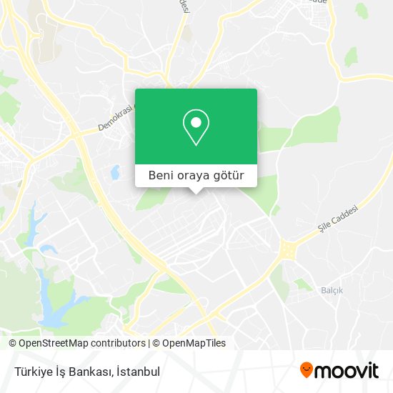Türkiye İş Bankası harita