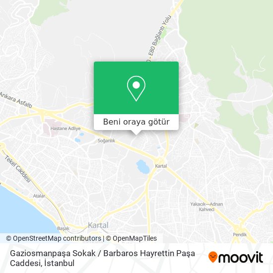 Gaziosmanpaşa Sokak / Barbaros Hayrettin Paşa Caddesi harita