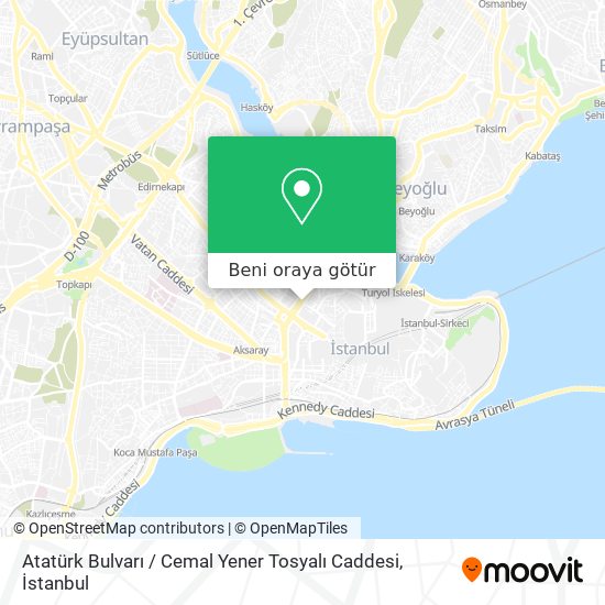 Atatürk Bulvarı / Cemal Yener Tosyalı Caddesi harita
