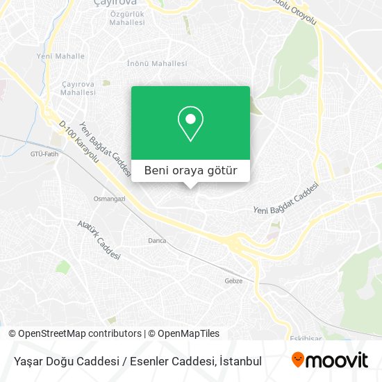 Yaşar Doğu Caddesi / Esenler Caddesi harita