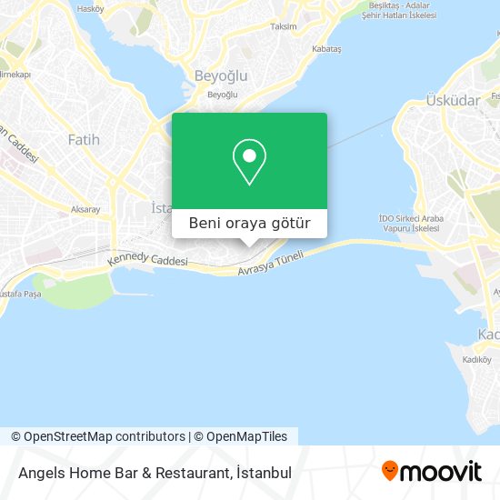 Angels Home Bar & Restaurant harita