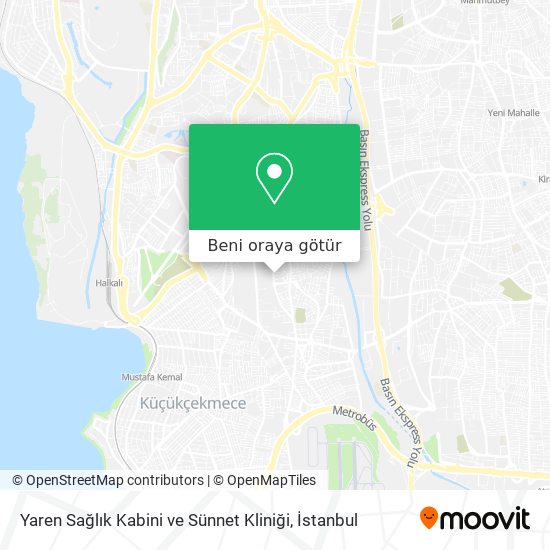 Yaren Sağlık Kabini ve Sünnet Kliniği harita