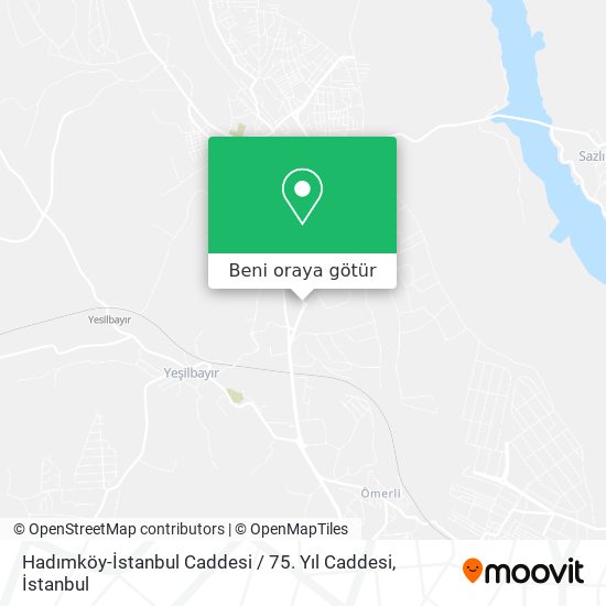 Hadımköy-İstanbul Caddesi / 75. Yıl Caddesi harita