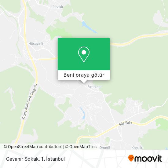 Cevahir Sokak, 1 harita