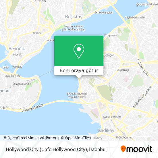 Hollywood City (Cafe Hollywood City) harita