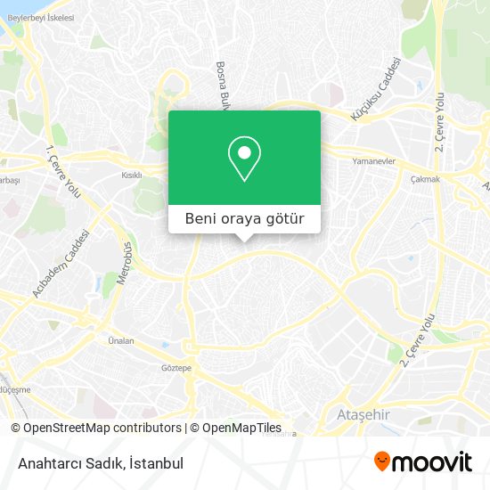 Anahtarcı Sadık harita
