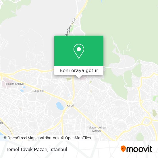 Temel Tavuk Pazarı harita