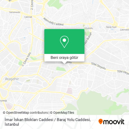 İmar İskan Blokları Caddesi / Baraj Yolu Caddesi harita