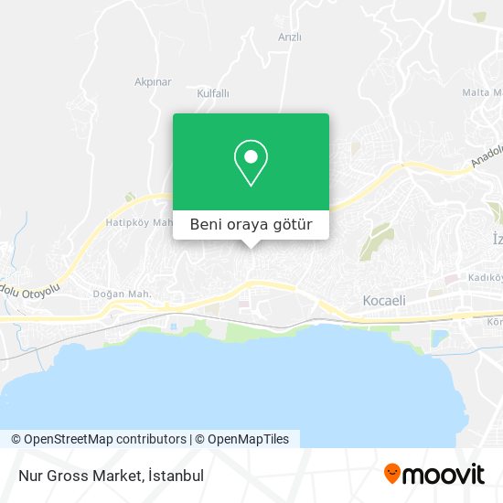 Nur Gross Market harita