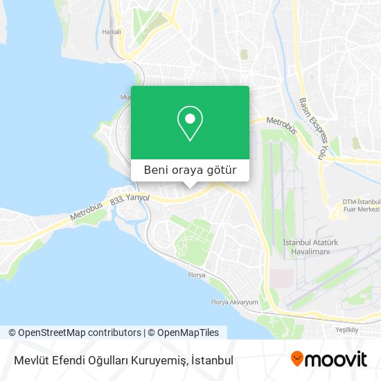 Mevlüt Efendi Oğulları Kuruyemiş harita