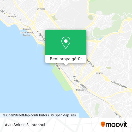 Avlu Sokak, 3 harita