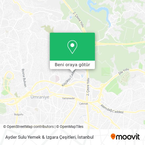 Ayder Sulu Yemek & Izgara Çeşitleri harita