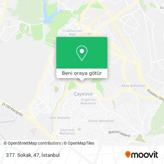 377. Sokak, 47 harita