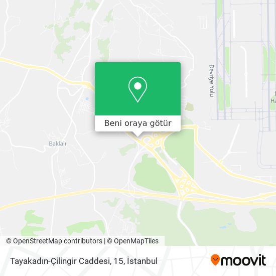 Tayakadın-Çilingir Caddesi, 15 harita
