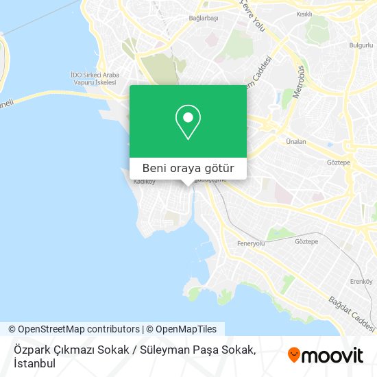 Özpark Çıkmazı Sokak / Süleyman Paşa Sokak harita