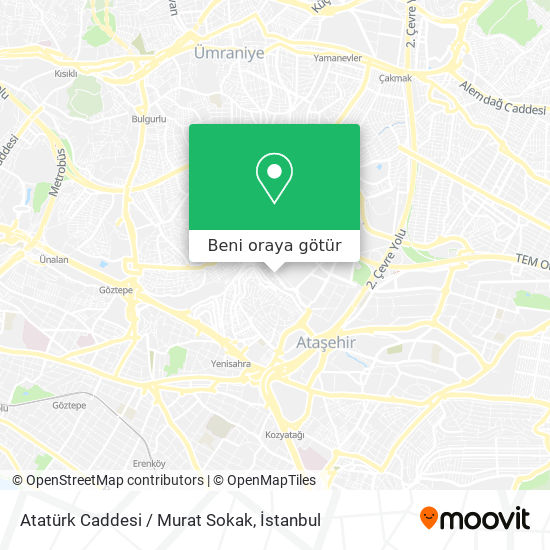 Atatürk Caddesi / Murat Sokak harita