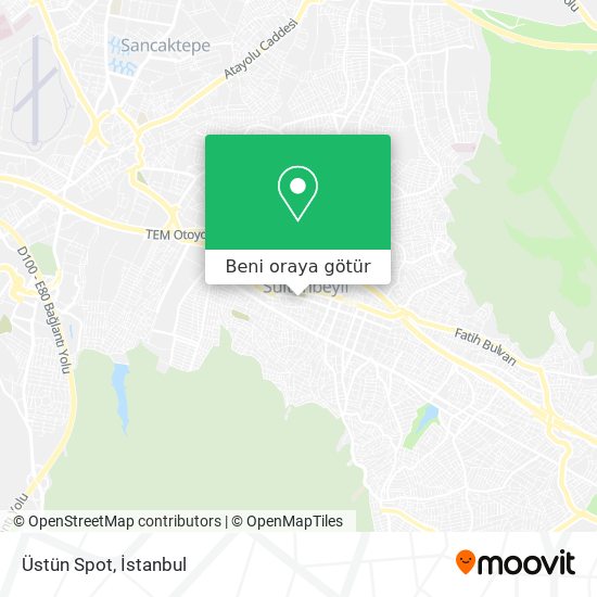 Üstün Spot harita