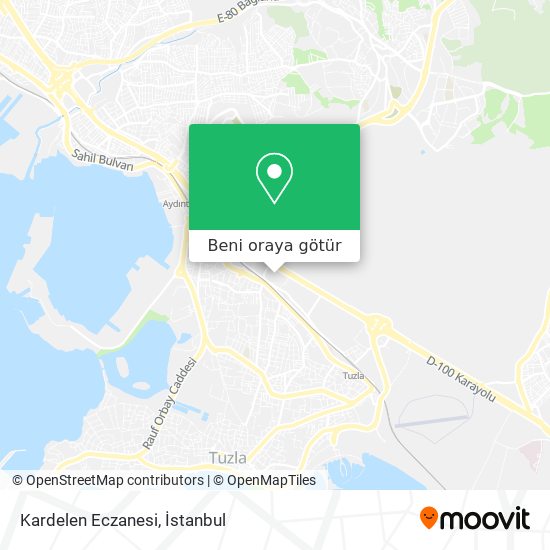 Kardelen Eczanesi harita
