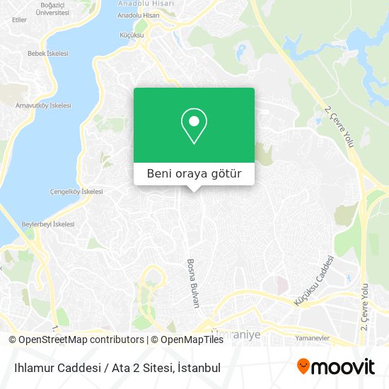 Ihlamur Caddesi / Ata 2 Sitesi harita