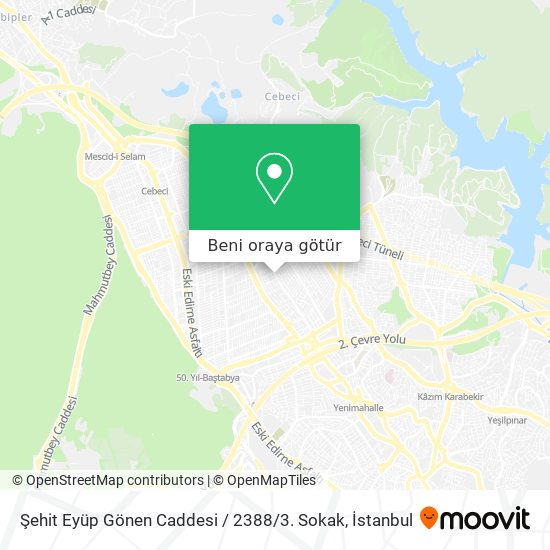 Şehit Eyüp Gönen Caddesi / 2388 / 3. Sokak harita