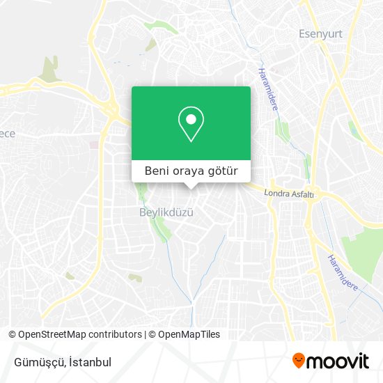 Gümüşçü harita