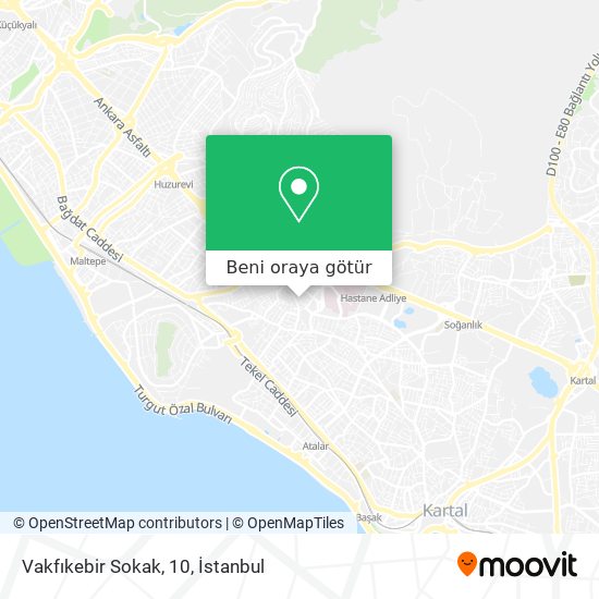 Vakfıkebir Sokak, 10 harita