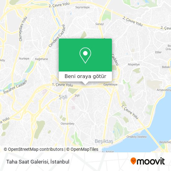 Taha Saat Galerisi harita