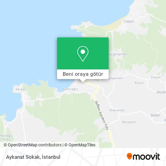 Aykanat Sokak harita