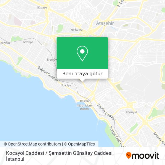 Kocayol Caddesi / Şemsettin Günaltay Caddesi harita