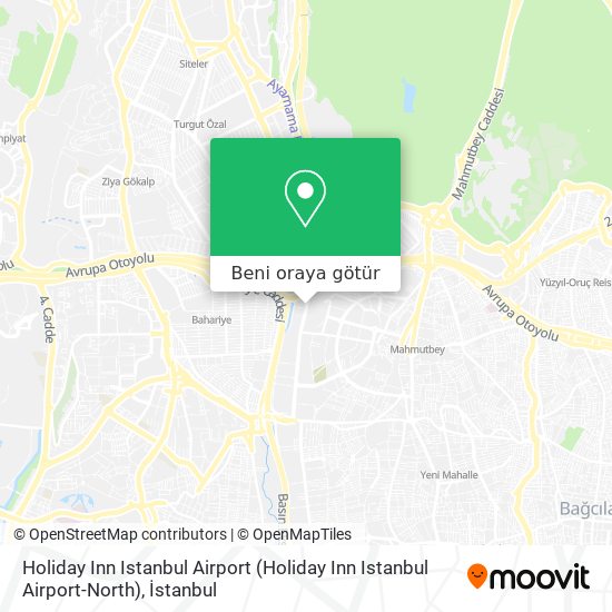 Holiday Inn Istanbul Airport harita