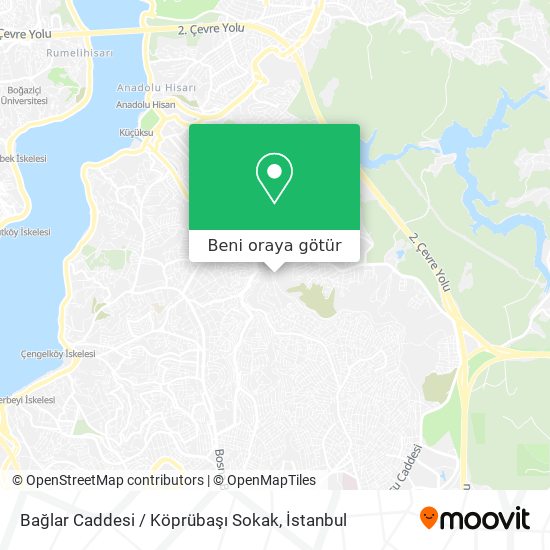Bağlar Caddesi / Köprübaşı Sokak harita