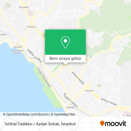 İstiklal Caddesi / Aydan Sokak harita