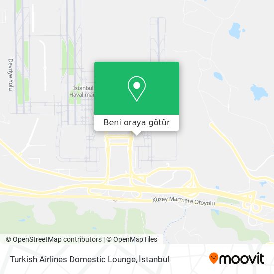 Turkish Airlines Domestic Lounge harita