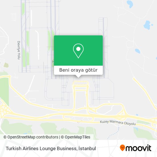 Turkish Airlines Lounge Business harita