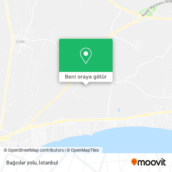 Bağcılar yolu harita