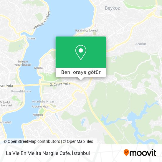 La Vie En Melita Nargile Cafe harita