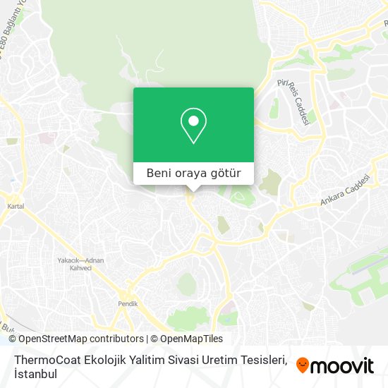 ThermoCoat Ekolojik Yalitim Sivasi Uretim Tesisleri harita