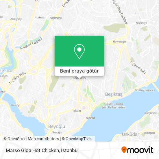 Marso Gida Hot Chicken harita