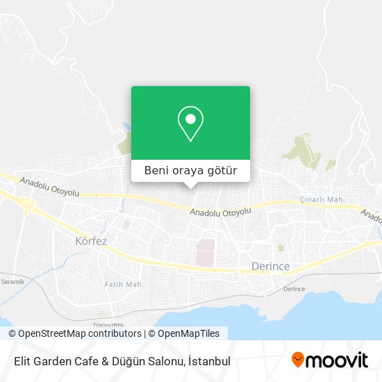 Elit Garden Cafe & Düğün Salonu harita
