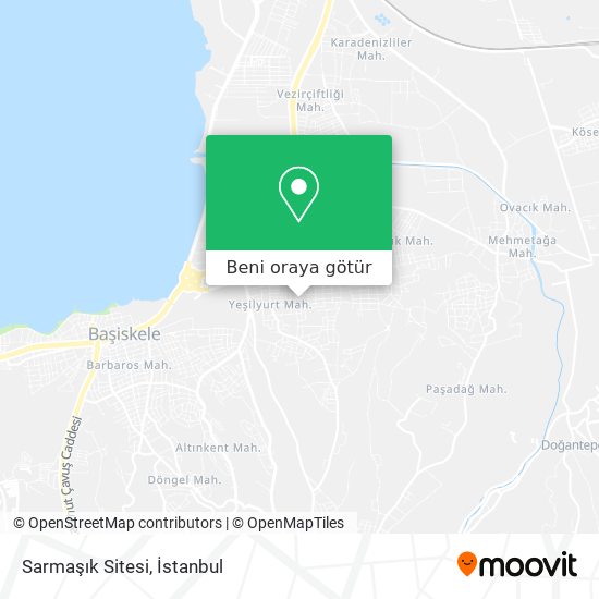 Sarmaşık Sitesi harita