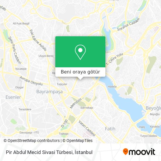 Pir Abdul Mecid Sivasi Türbesi harita
