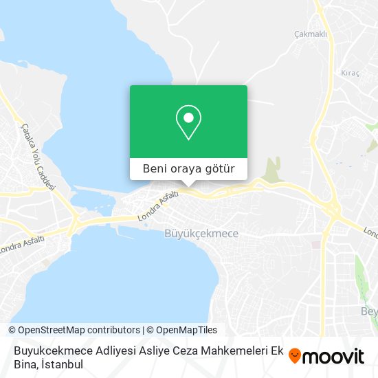 Buyukcekmece Adliyesi Asliye Ceza Mahkemeleri Ek Bina harita